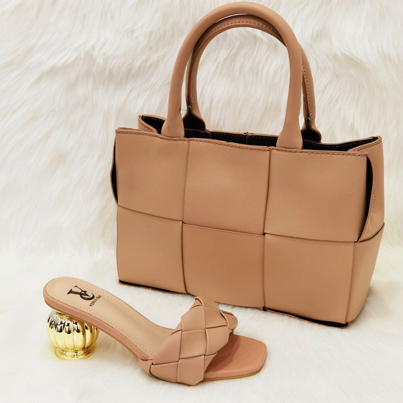 Luxury Italian Shoe and Bag Matching Sets